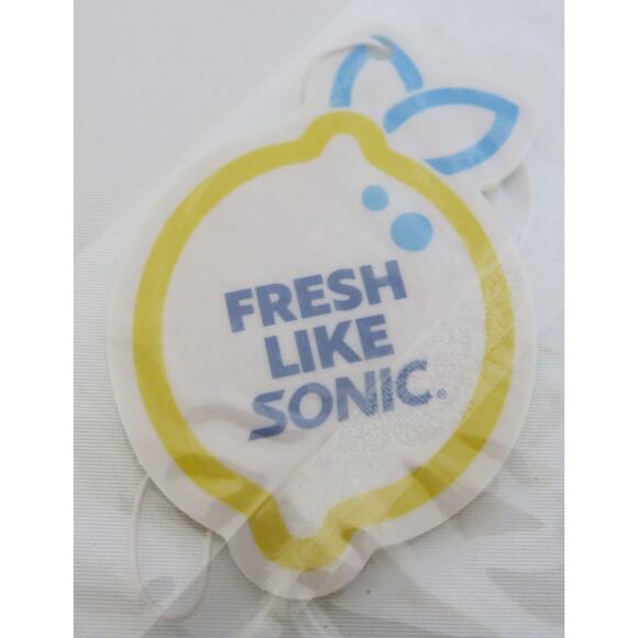 Sonic Drive In Unreleased Lemon Slice Clip/Air Fresheners/Lip Balm Promo New - Picture 4 of 8